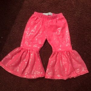 Pink Sequin Bells
